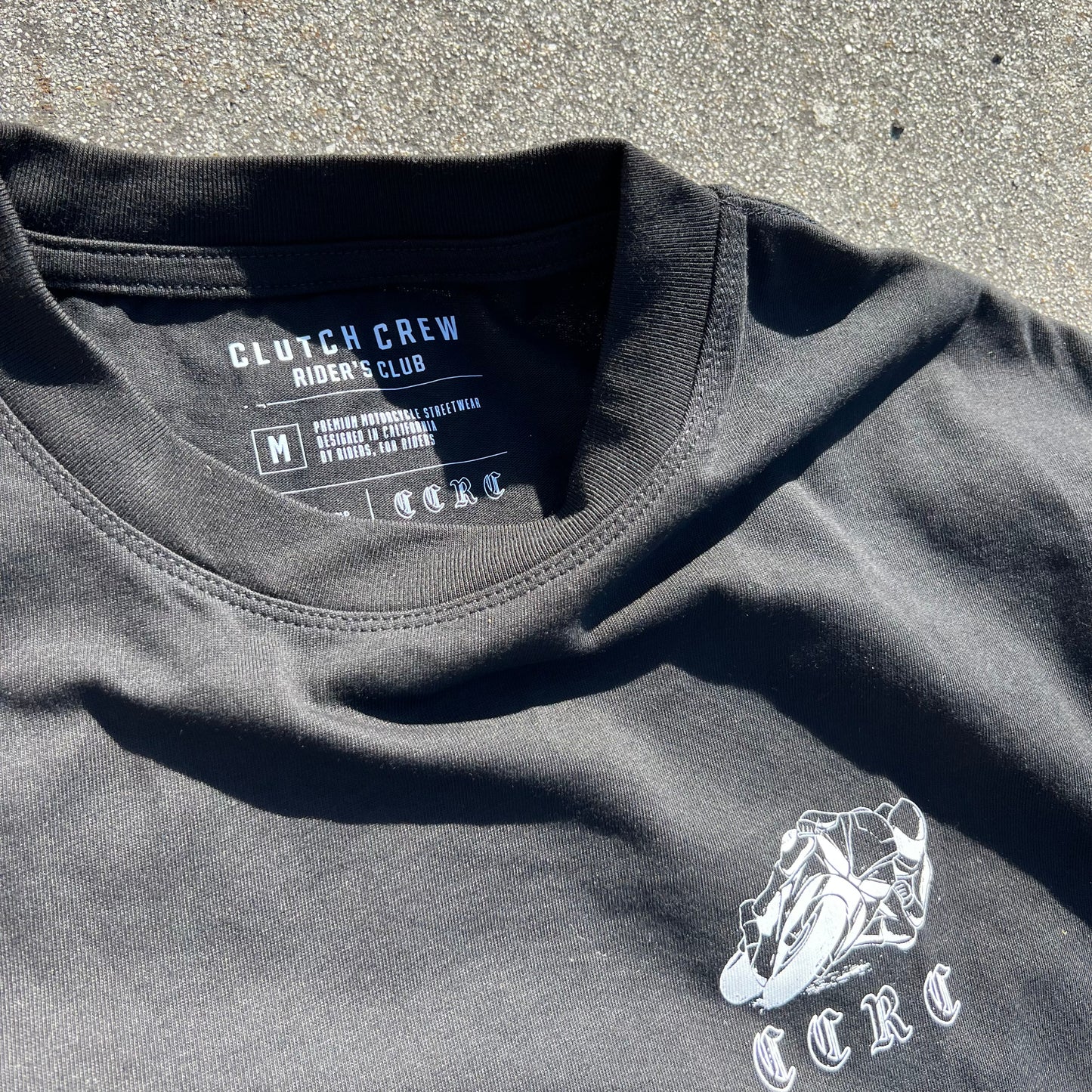 Clutch X Crew T Shirt - Black