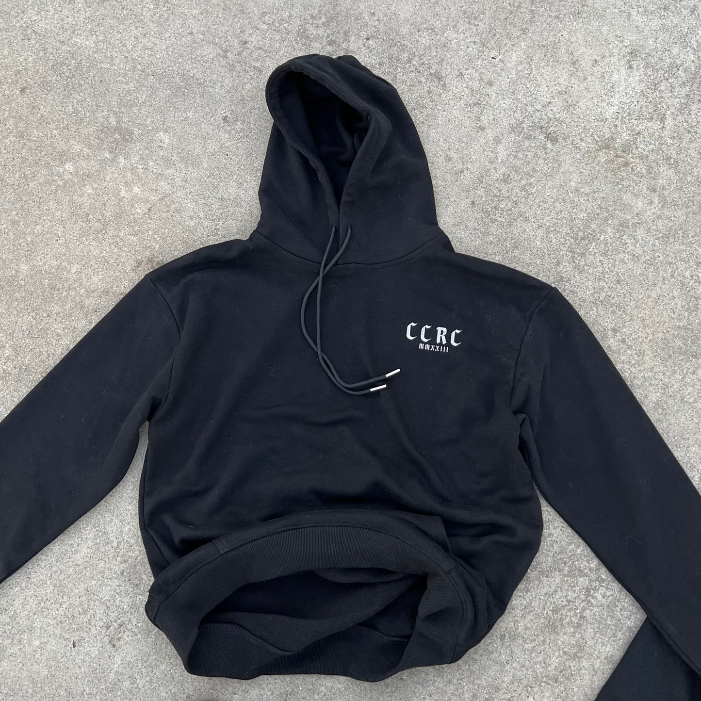 Silence Hoodie - Jet Black