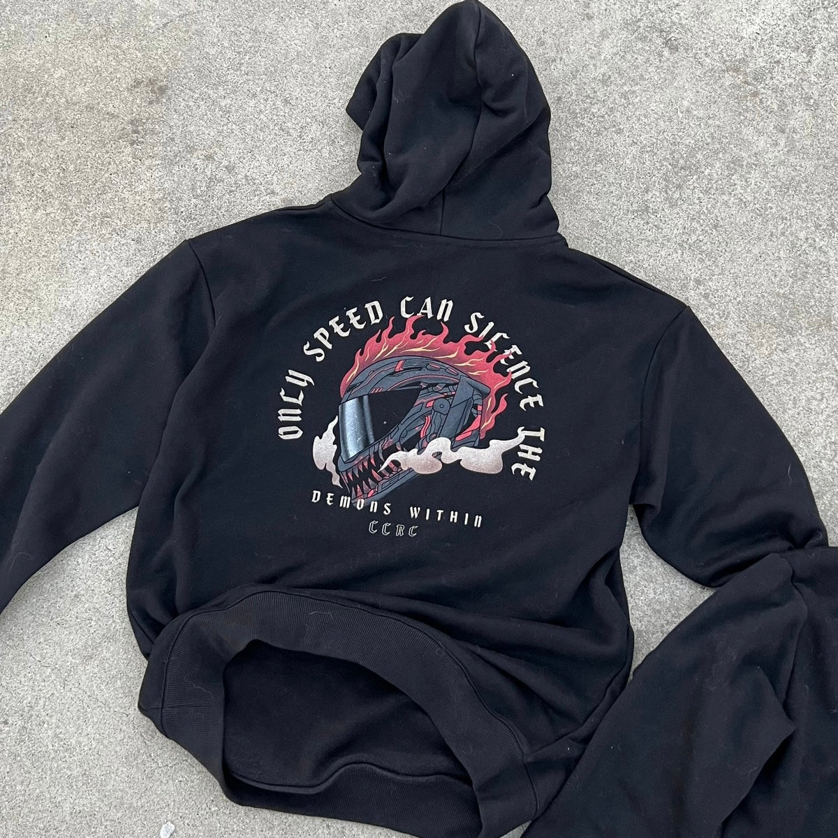 Silence Hoodie - Jet Black