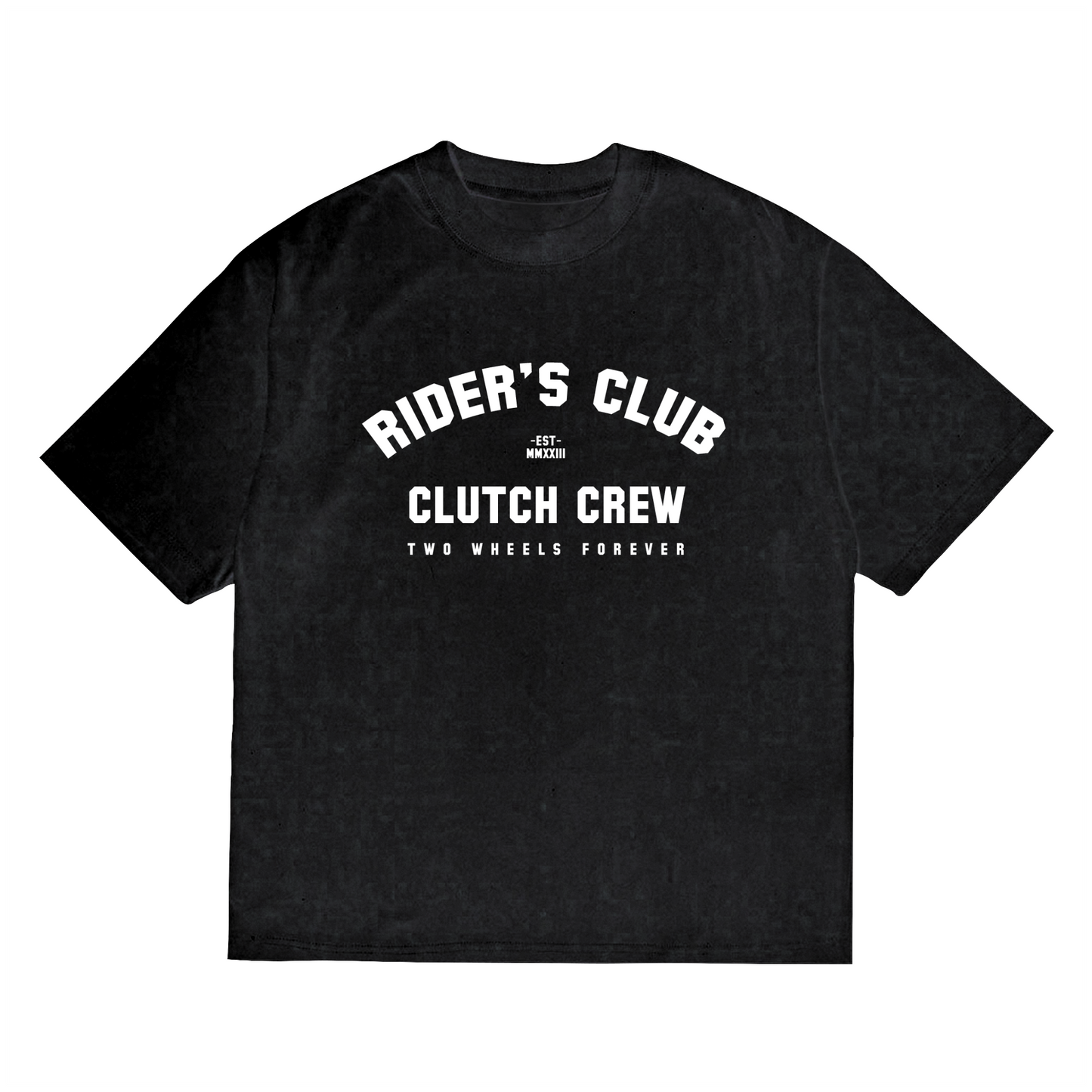 Rider's Club Tee Vintage Black