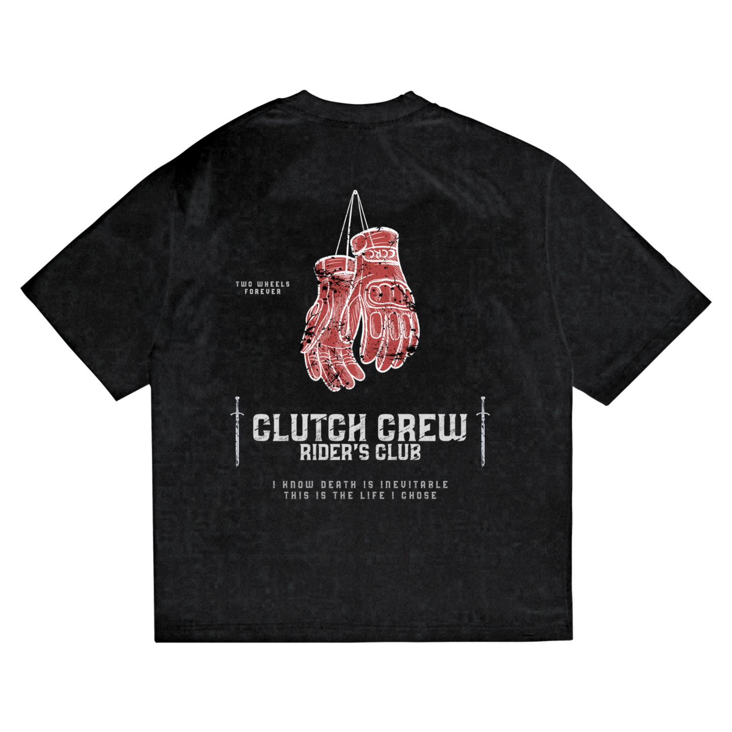 Gloves T Shirt - Jet Black