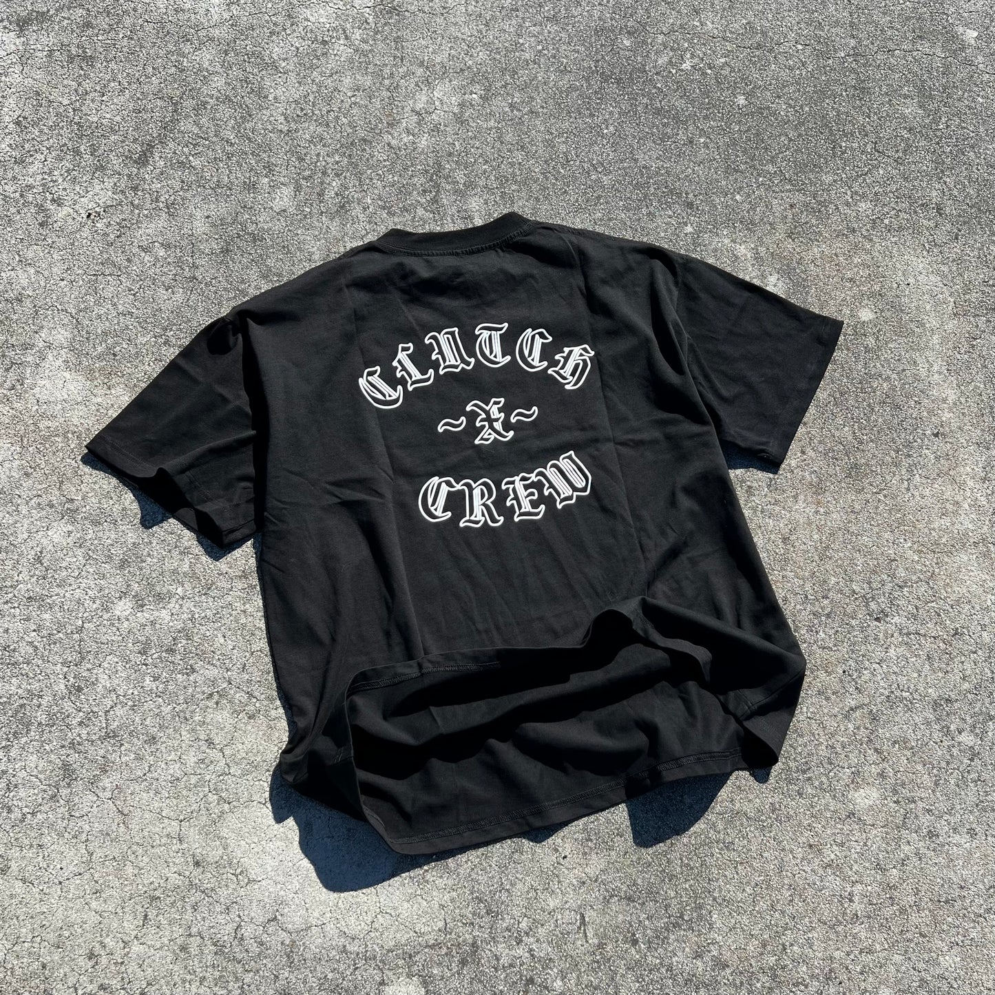 Clutch X Crew T Shirt - Black
