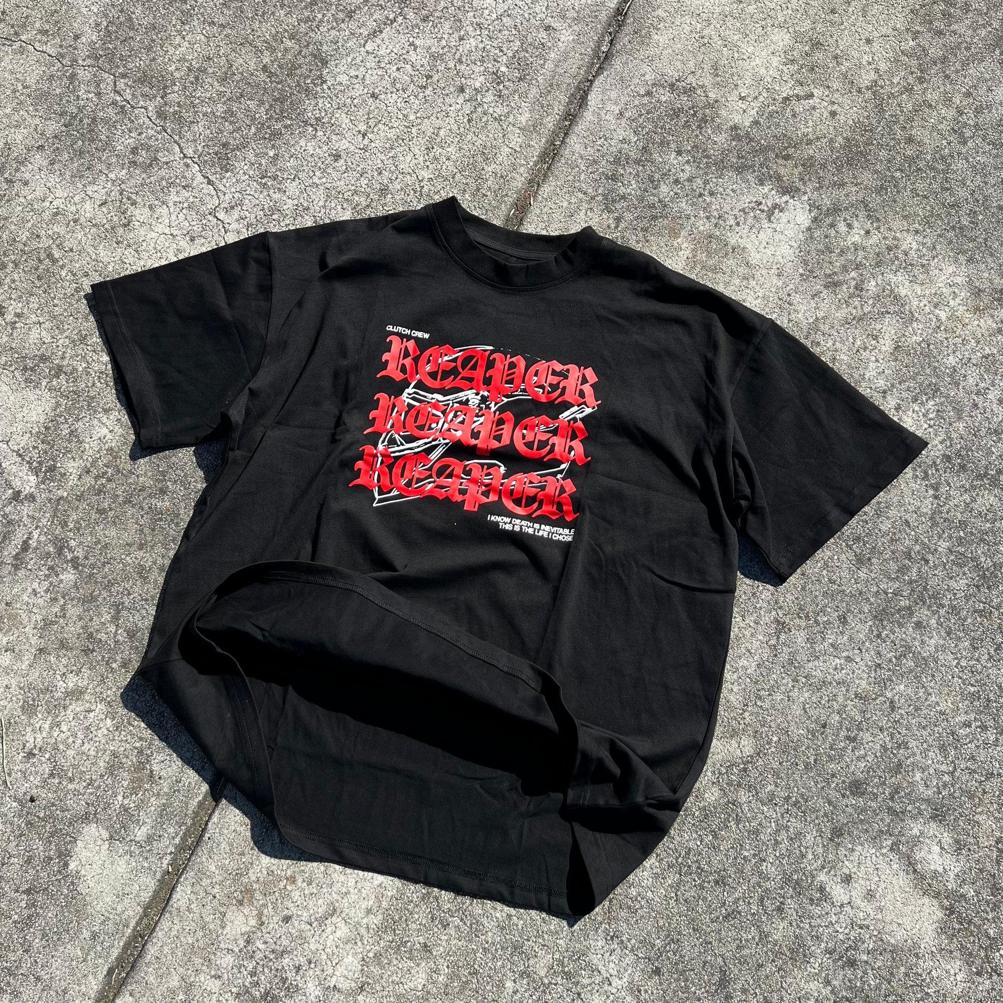 Reaper T Shirt Black
