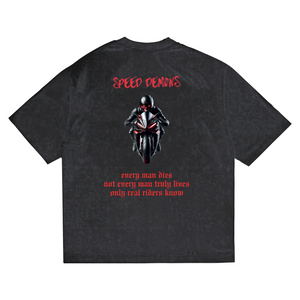 Speed Demons T Shirt Vintage Black